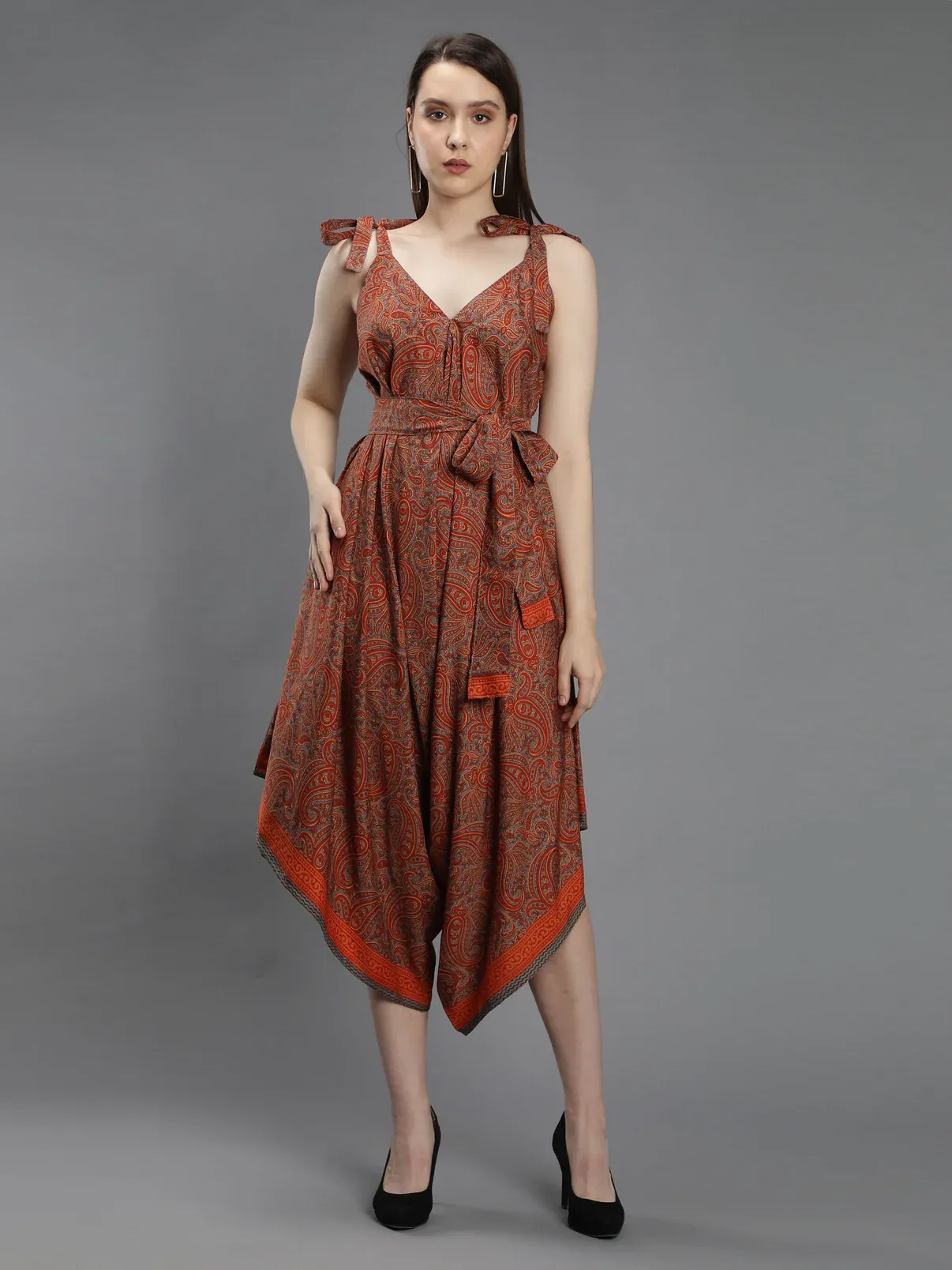 Multi Colour Floral printed Cotton Co-Ord Set – Gatim Fashions